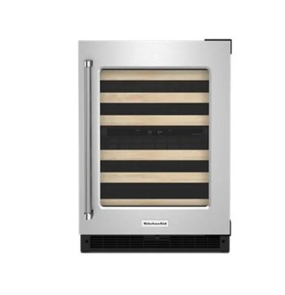 KitchenAid KUWR214KSB Wine Cooler - MSRP $2,608