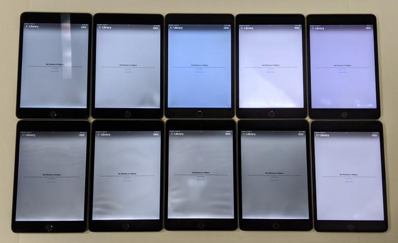 Apple iPad Mini 5, 64GB, Wifi, W/ Blemish, 11 Units, Used, MSRP $4,400