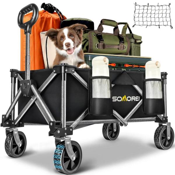 Somorei Collapsible Foldable Wagon Beach Carts - MSRP $3,499