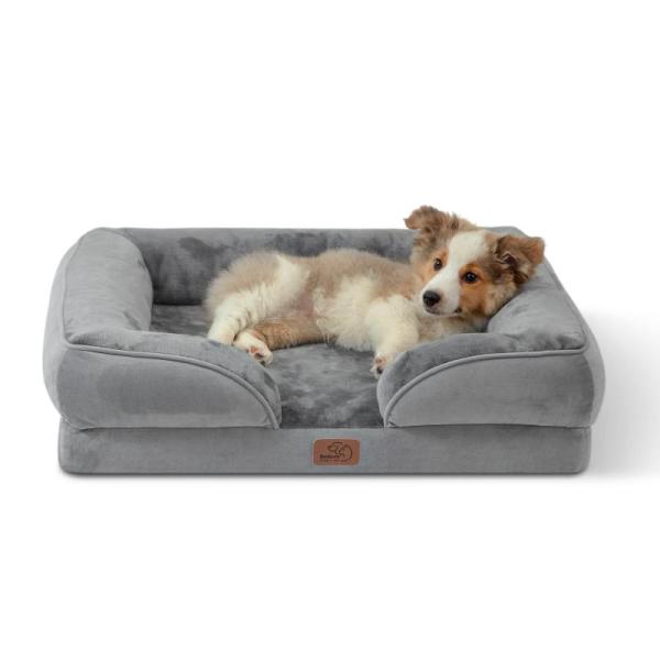 Bedsure Orthopedic Dog Bed, Medium - Washable - MSRP $33