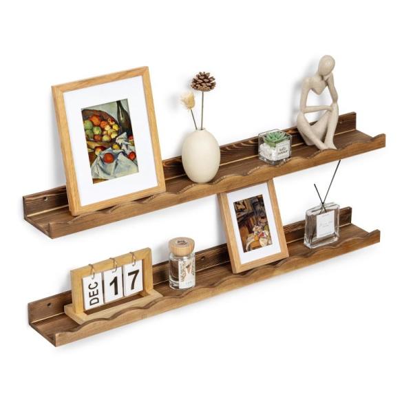 Fun Memories Picture Ledge Shelf for Wall 36 inch Pine - MSRP $39
