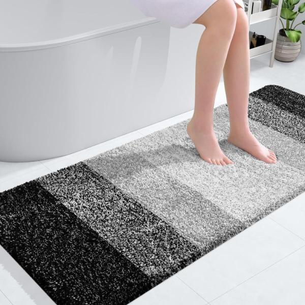 OLANLY Bathroom Runner Rugs 54x24 Extra Soft Absorbent - MSRP $37