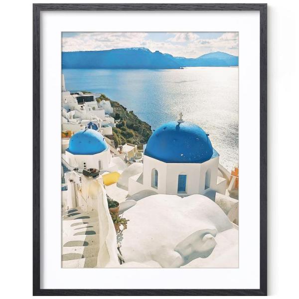 Axeman 20x30 Picture Frame with Mat for 16x24 Solid Oak - MSRP $59