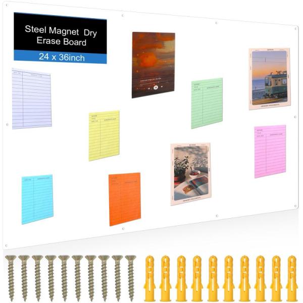 Ireer Magnetic Board Steel Magnet Bulletin Boards for Walls - MSRP $49