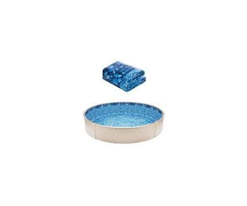 VEVOR 8-ft Round Above Ground Pool Liner Overlap Pool - MSRP $85