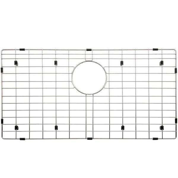 Serene Valley 26-1/4" X 14-1/4" Sink Protector Rear Drain - MSRP $34