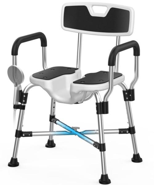 Lemagalu Heavy Duty Shower Chair, U-shape - MSRP $89