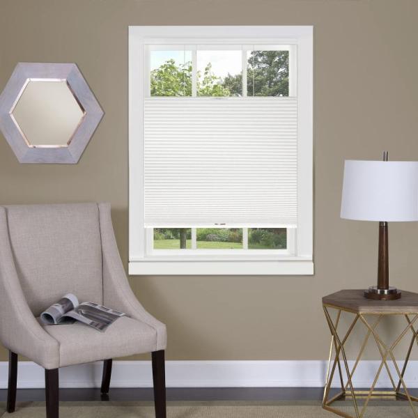 Cordless Cellular Pleated Window Shades - 35 Inch Width 64 - MSRP $70