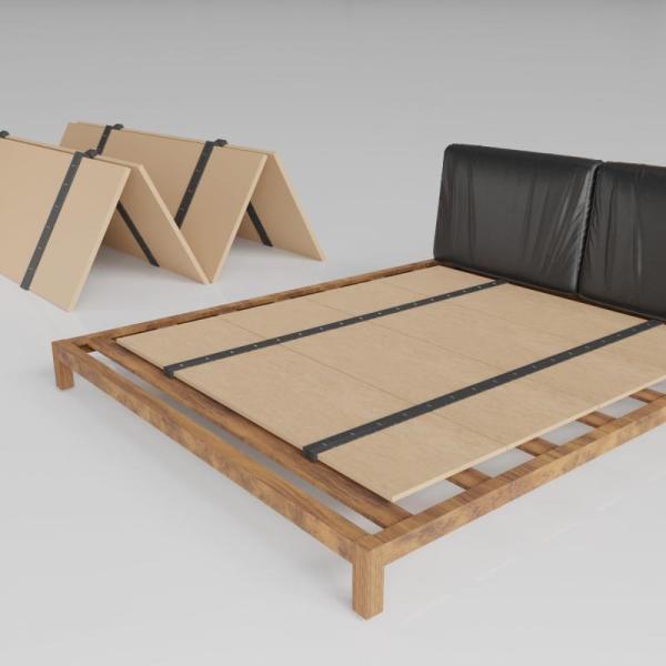 Zutan Foldable Box Spring Bunkie Board and Bed Support - MSRP $45