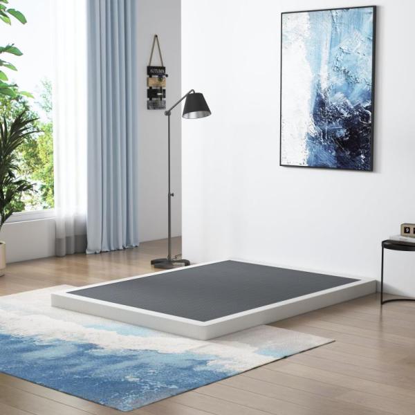 Vehowy Low Profile Box Spring King Size 3 Inch Box Spring - MSRP $119
