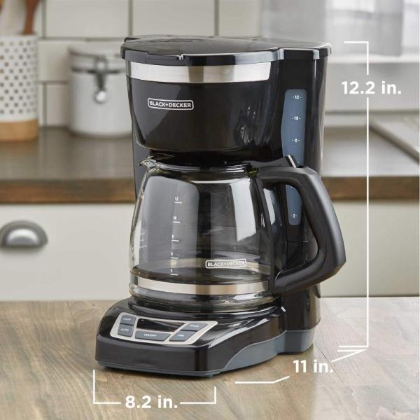 BLACKDECKER 12-Cup Digital Coffee Maker Programmable - MSRP $36