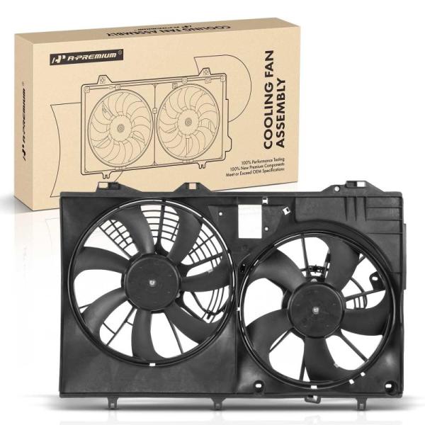 A-Premium Engine Radiator Cooling Fan Assembly Compatible - MSRP $145