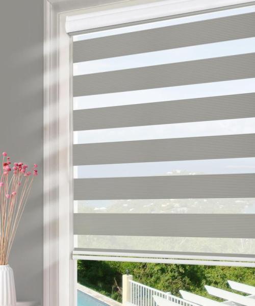 Homebox Shades for Indoor Windows Zebra Roller Window - MSRP $99