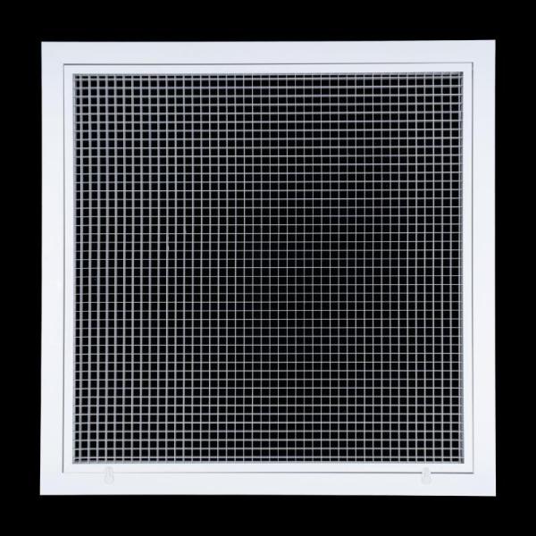 Fits 24 x 24 Duct Opening Aluminum Eggcrate Return Air - MSRP $75