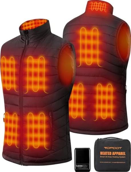Amazon Clearance - Sports - Topdot Heated Vest for Men, Vimexciter Exercise Resistance Bands - MSRP $6,425