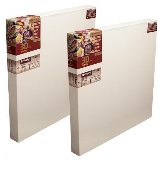Truckload of AMZ Hybrid - MASTERPIECE Z2DA-4864 3D Pro 2.5" Canvas, EORC Hand-Knotted Wool Grey/Gold Rug -MSRP $125,651