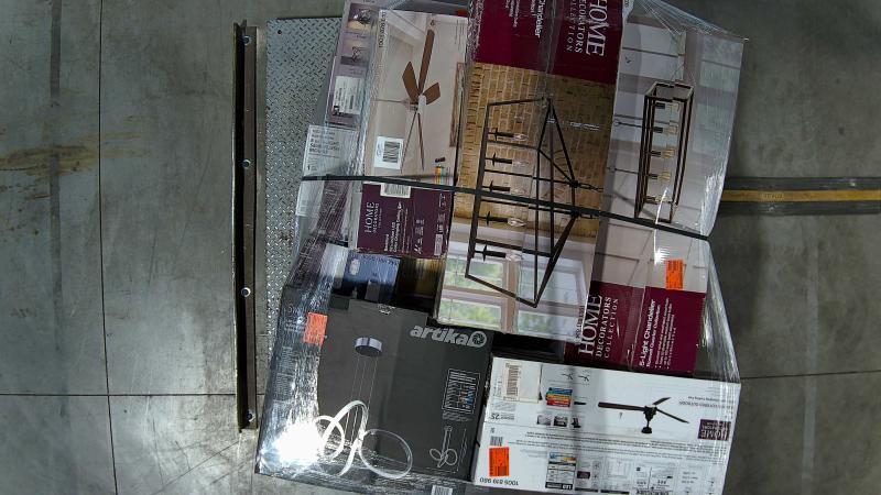 Lighting & Electrical - Globe Electric, Feit Electric, HDC, HALO, Hampton Bay, Progress Lighting - Est Retail $3,186