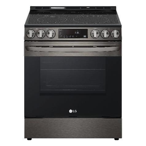 Shelf Pull Appliances - LG LSEL6333F 6.3 cu ft. Smart Wi-Fi Fan Convection Electric Slide-in Range - MSRP $1,494