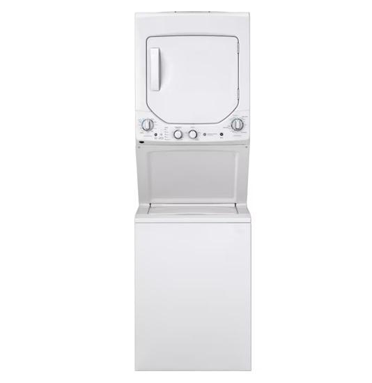 Shelf Pull Appliances - GE GUD24ESMMWW 24" GE Stackable Washer and Dryer - MSRP $1,544
