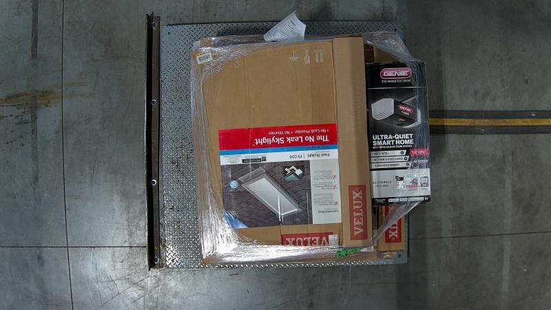 Doors & Windows - VELUX 21inx37.88in Deck-Mount Low-E3 Glass Skylight, 14-1/2inx45-3/4in Skylights - Est Retail $2,055