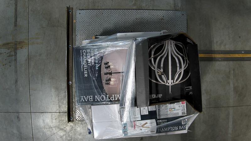 Lighting & Electrical - GE 200Amp 80-Circuit Main Breaker, Progress Lighting, Artika, Hampton Bay - Est Retail $2,768