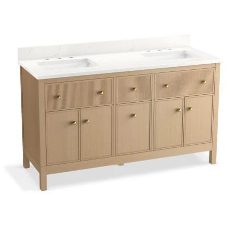 Kohler K-35022-SWK Double Basin Vanity Set - MSRP $3,886