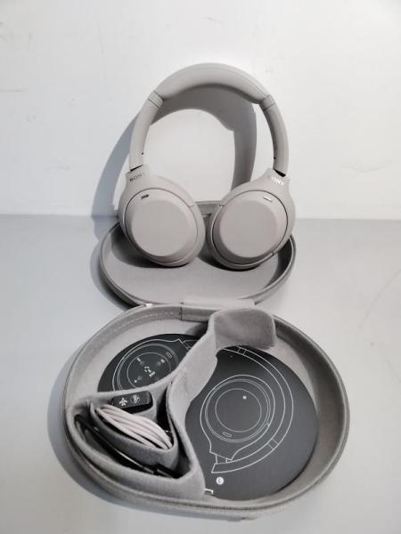 Sony WH-1000XM4 Noise Canceling Overhead Bluetooth Wireless Headphones - Silver - MSRP $349