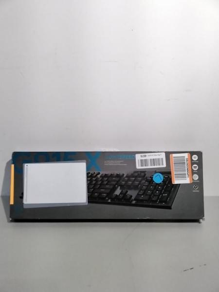 Logitech G915 X LIGHTSPEED Full-size Wireless Mechanical GL Red Linear Switch Keyboard with RGB - Black - MSRP $221