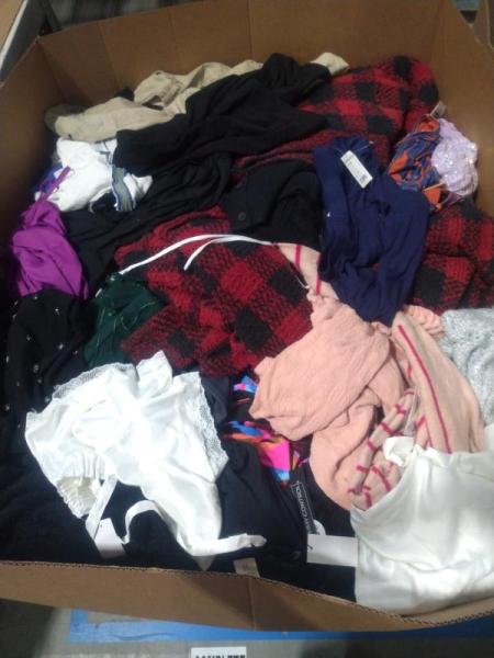 Luxury Department Store - Pallet of Apparel Returns