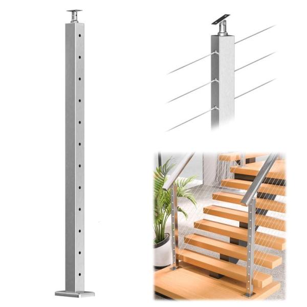General Merch - Muzata Stair Cable Railing Post 42in, Karpevta Temporary Power Outlet Panels, KAYGO Gloves -MSRP $1,823