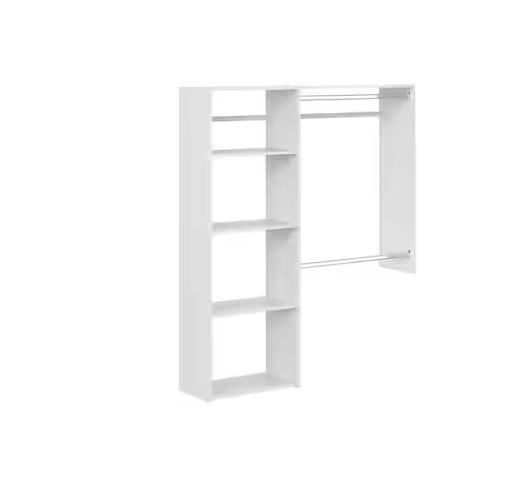 Flooring & Rugs - Closet Evolution Wood Closet System, Cap A Tread Vinyl Stair Tread - Est Retail $1,143 - 3 plts