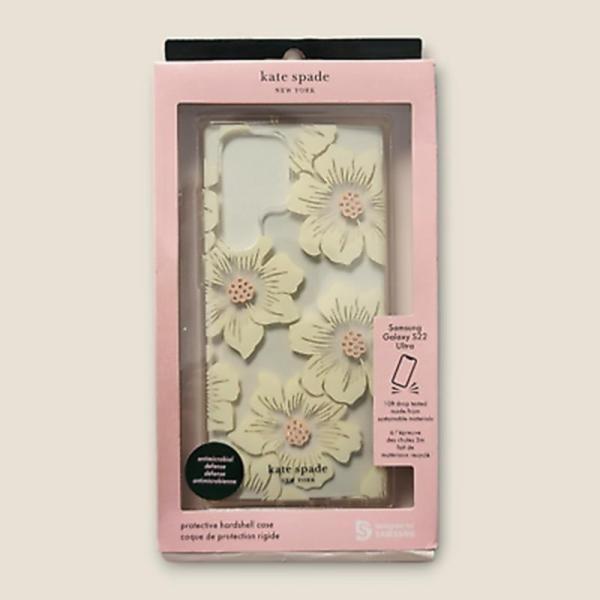 Kate Spade Flowers Case for Samsung S22 Ultra