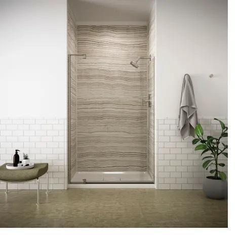 Kohler K-707541-L-BNK Frameless Shower Door - MSRP $787