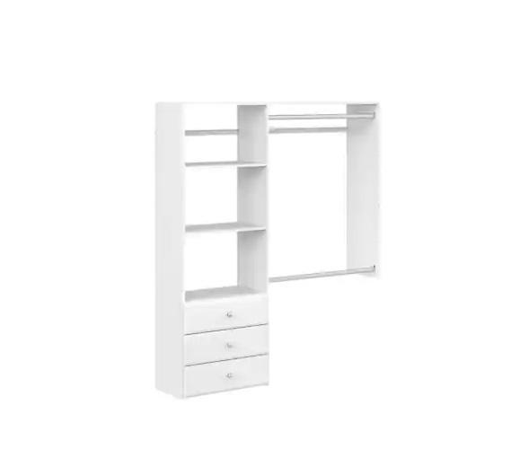 Flooring & Rugs- Closet Evolution Classic 36inW-60in Shelving, MSI, Ivy Hill Tile, Marazzi, Daltile - Est Retail $1,674