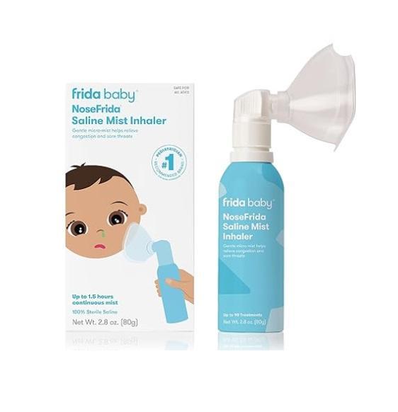 Baby Product - Frida Baby NoseFrida Saline Mist Nasal Inhalers, Mud Pie Treat Bag Monster Pillowcase - MSRP $2,351