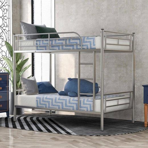 Furniture - MS Twin Over Twin Convertible Bunk Bed, BH&G Leighton Twin Bed - MSRP $1,530