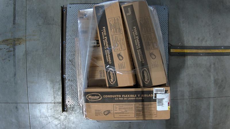Plumbing - Master Flow 8inx25ft/6inx25ft/4inx25ft Insulated Flexible Ducts R6 Silver Jacket - Est Retail $1,056