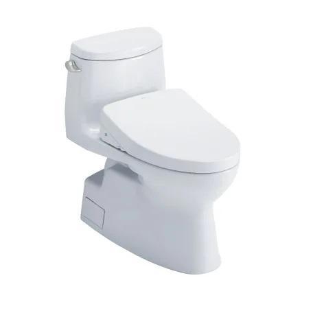 Toto CST614CEFGAT40#01 Carlyle II 1.28 GPF One Piece Elongated Toilet with Left Hand Lever - MSRP $619