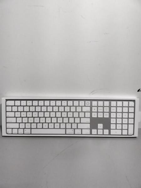 Magic Keyboard with Touch ID and Numeric Keypad for Mac models with Apple silicon (USB-C) - White Keys - MSRP $179