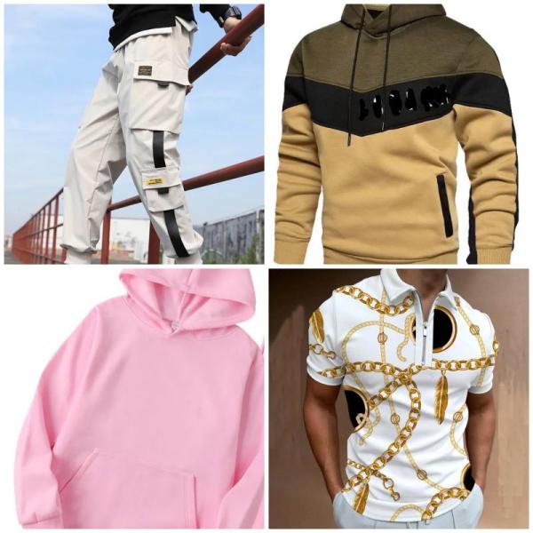 Mens Clothing Lot - Hoodies Pants Tees Tank Tops Shorts