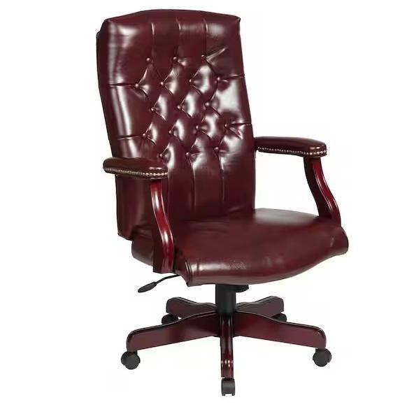 Office Star Products Padded Arms, Traditional Executive Chairs - Est Retail $2,170