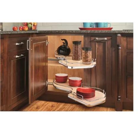 Rev-A-Shelf 5372-15-MP-R 2 Tier Cloud Garasolo Lazy Susan - MSRP $483