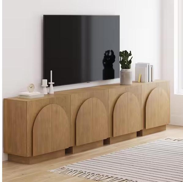 Home Decor - Nathan James Iris Brushed 31inH TV Stand, HOROW, CHRISTOPHER KNIGHT HOME, Dovelina - Est Retail $3,349
