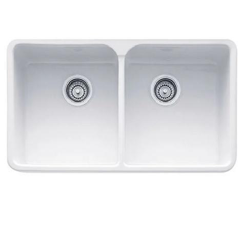 Franke MHK720-31WH  Double Bowl Apron Front Kitchen Sink - MSRP $815