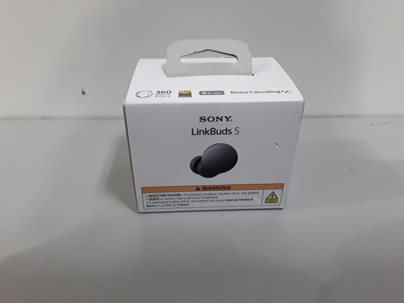 Sony LinkBuds S True Wireless Bluetooth Noise-Canceling Earbuds, Black - MSRP $199