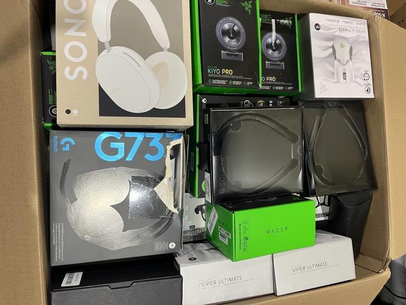Assortment Of Name Brand Electronics- $8,000