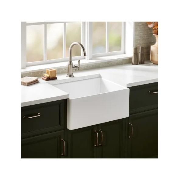 Signature Hardware SHF2418WH Kitchen Sink - MSRP $549