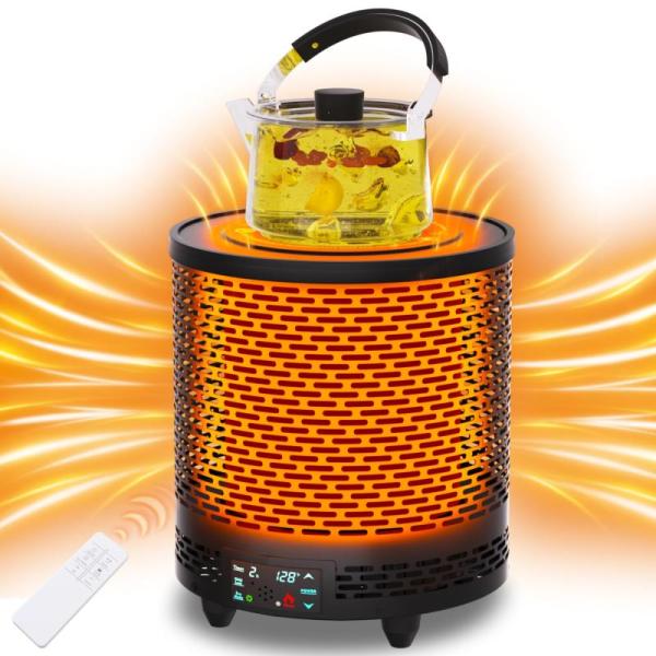 Home - VPU Space Heater, Dezine's Sunflower Utensil Holder, DePhoto Shower Curtain - MSRP $18,065