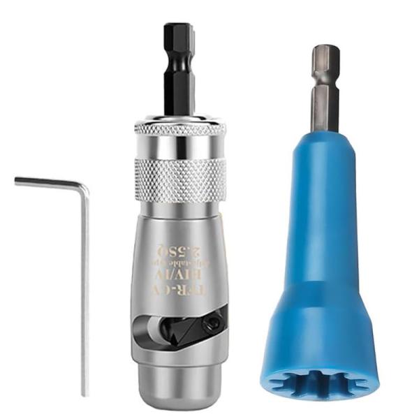 Tools - SENOY Wire Stripping and Twisting Tools, GUYINOYI 1/4" 3/8" 1/2" Bits Rotatable Impact Adaptors - MSRP $9,148