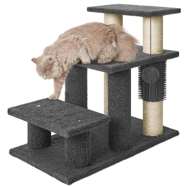 Pet Products - Cat Stairs with Scratching Post, Wipemate Pet Wipes, Bedsure Dog Bed - MSRP $10,087